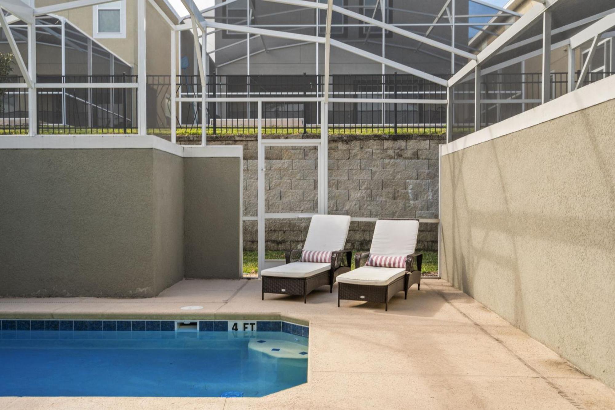 Amazing 4 Bed Home W Private Pool Close To Disney 1180King Kissimmee Esterno foto