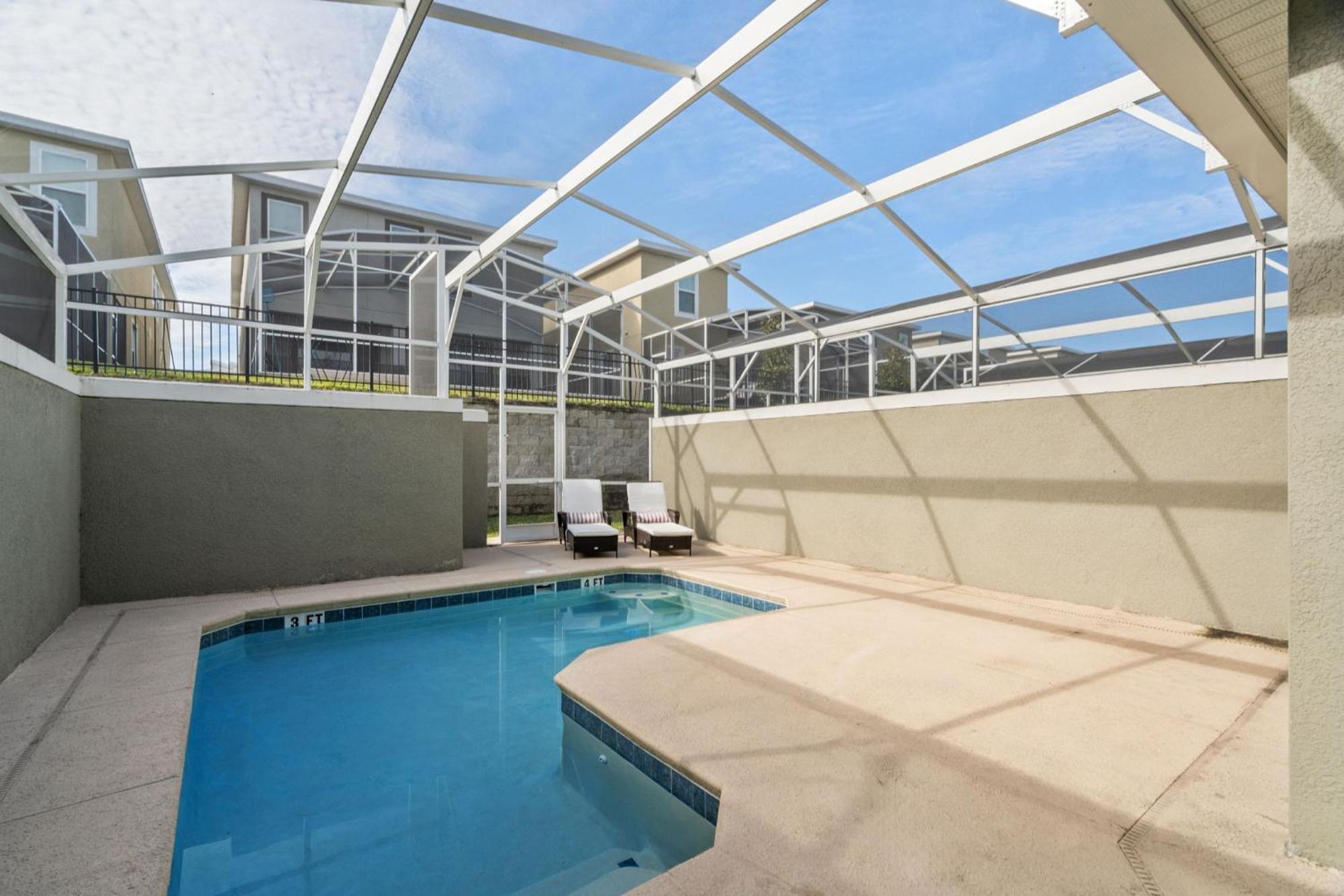 Amazing 4 Bed Home W Private Pool Close To Disney 1180King Kissimmee Esterno foto