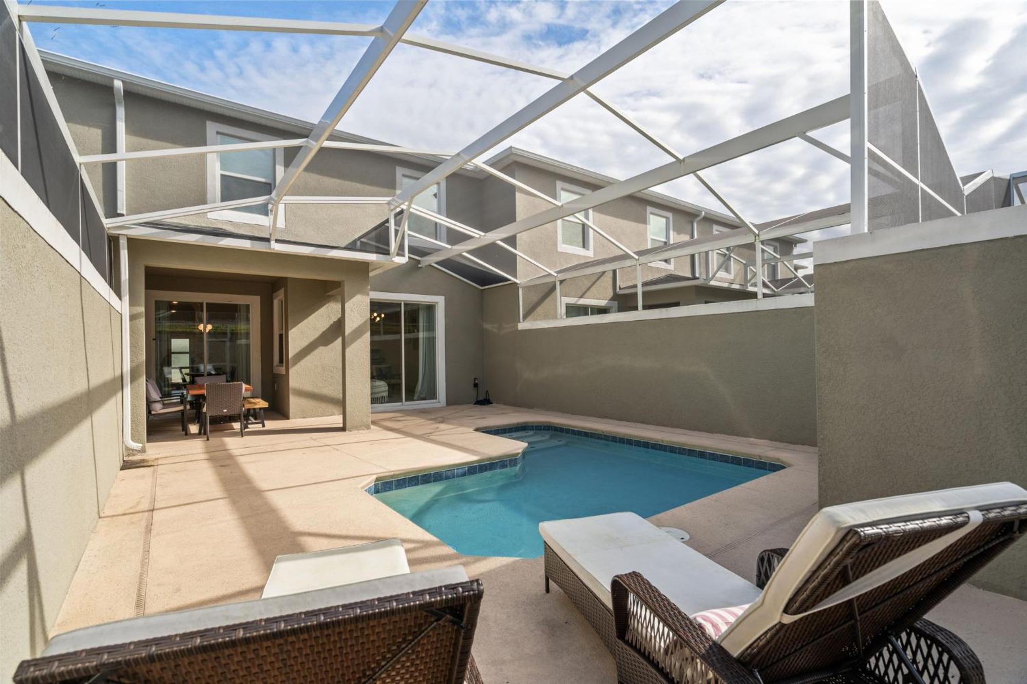 Amazing 4 Bed Home W Private Pool Close To Disney 1180King Kissimmee Esterno foto